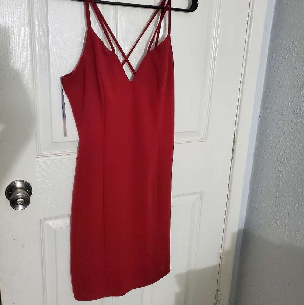 Red dress